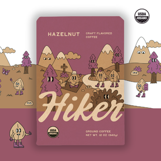 Hazelnut, Ground Coffee, 12oz, No Seed Oils, Mycotoxin-Free : Ground Coffee