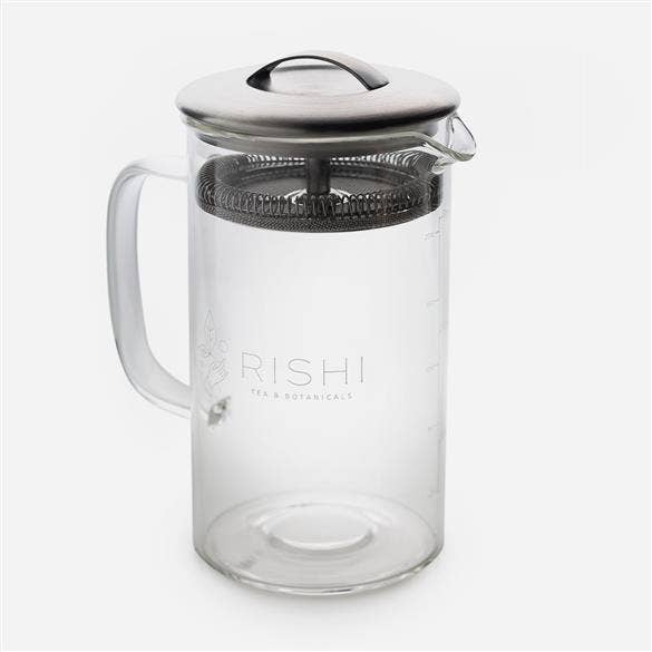 Simple Brew Borosilicate Glass Teapot for Loose Tea, 600mL