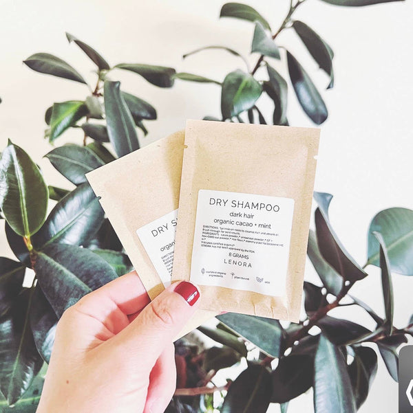 Organic Dry Shampoo Minis- DARK Hair