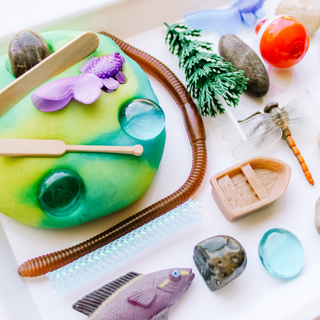 Fishing Sensory Kit: Play Dough