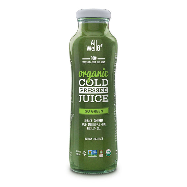 Detox with Organic Cold-Pressed Go Green Juice