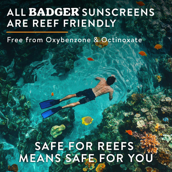 Badger Mineral Daily Sunscreen SPF 30, with Zinc Oxide: 4 fl oz tube