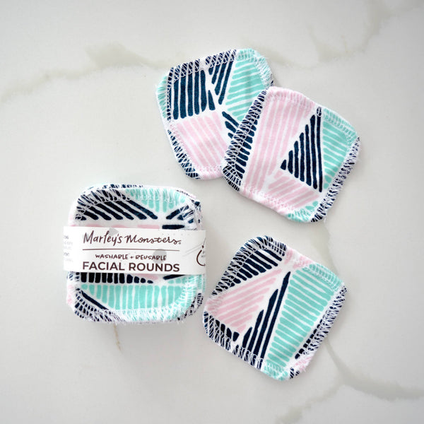 Facial Rounds: Prints - 10 pack