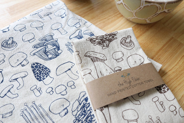 Mushroom Tea Towel