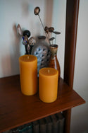 Classic Pillar 2.5" x 4.5" - Handmade Beeswax Candle