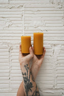 Classic Pillar 2.5" x 4.5" - Handmade Beeswax Candle
