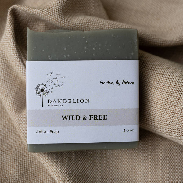 Wild & Free Bar Soap | Vetiver, Cedarwood, Patchouli Soap