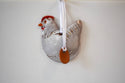 Chicken & Egg Ornament: White