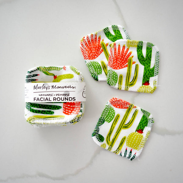 Facial Rounds: Prints - 10 pack