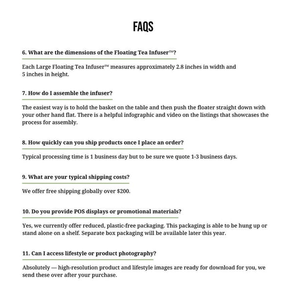 Alpaca | Floating Tea Steeper | Green Base | Cream Alpaca