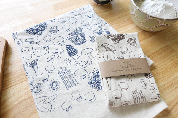 Mushroom Tea Towel