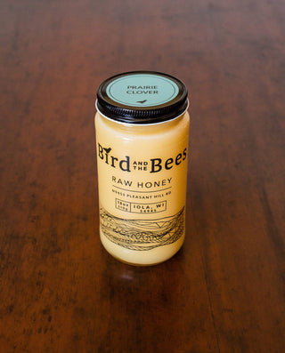 Prairie Clover Honey: 6 oz Small Jar