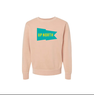 Up North Crewneck: Dusty Rose