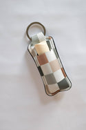Chapstick Holder Keychain, Lip Balm & Stick Holder Keychain: 40 colorful flower