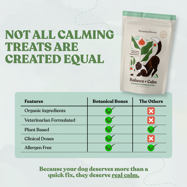 Balance + Calm Cookies - All Natural, Organic Dog Treats
