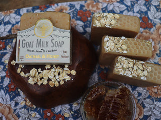 Oatmeal & Honey Goat Milk Soap