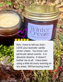 Winter cream, organic natural moisturizer