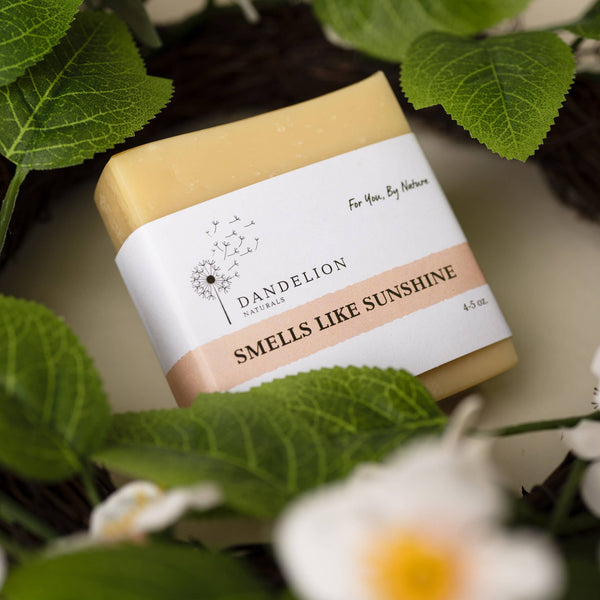 Smells Like Sunshine Bar Soap | Grapefruit Orange Lemon Soap