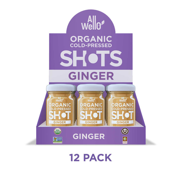 Organic Cold-Pressed Ginger Shot