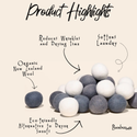 Bulk New Zealand Wool Dryer Balls | Earth Day Bestseller