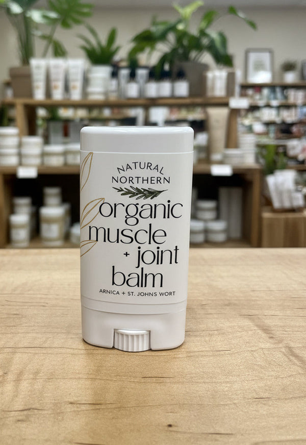 Organic Muscle + Joint Balm | Arnica + St. John’s Wort