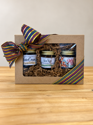 Holiday Body Lotion Gift Set for Sensitive Skin | Magnesium, Body Cream, Whipped Tallow
