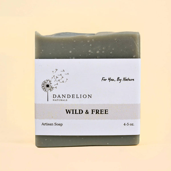 Wild & Free Bar Soap | Vetiver, Cedarwood, Patchouli Soap