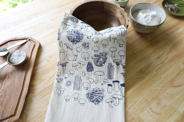 Mushroom Tea Towel