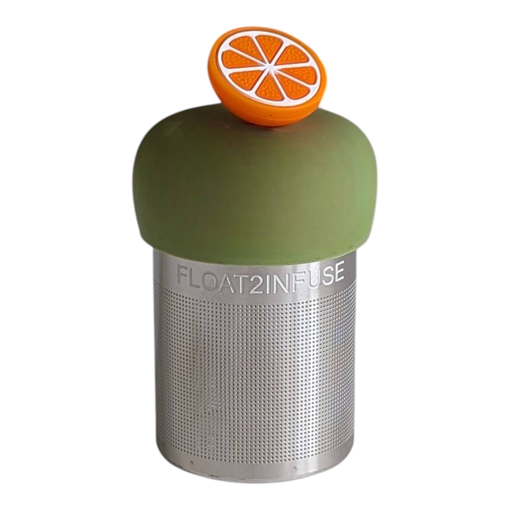 Orange Slice | Floating Tea Steeper | Green Base | Orange | Natural ...