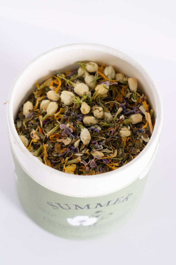 Summer Herbal Tea | Cooling & Calming Refresh