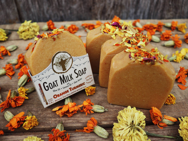Orange Turmeric Goat Milk Soap