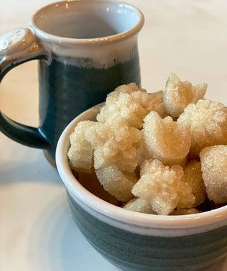 Organic Craft Sugar Cubes: Lavender + Mint / Hearts