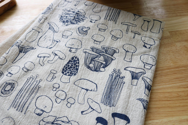 Mushroom Tea Towel