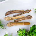 Natural Bamboo Root Scoop | Sensory & Montessori