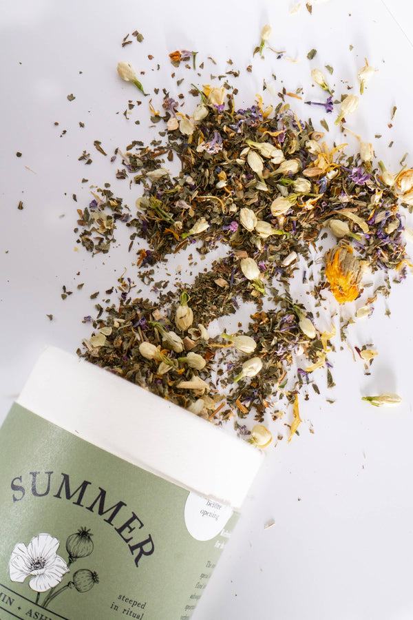 Summer Herbal Tea | Cooling & Calming Refresh