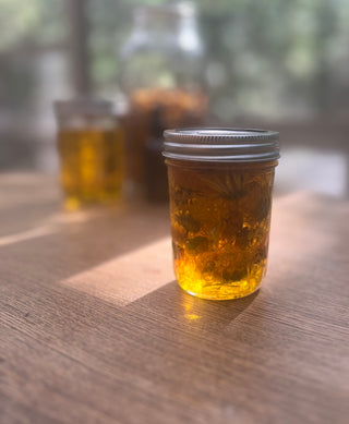 DIY Calendula Infused Jojoba Oil Kit