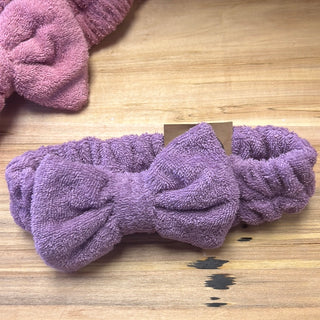 Buy purple Terrycloth Headband