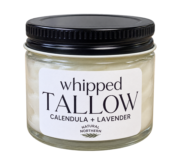Whipped Tallow for deep moisture + skin barrier support