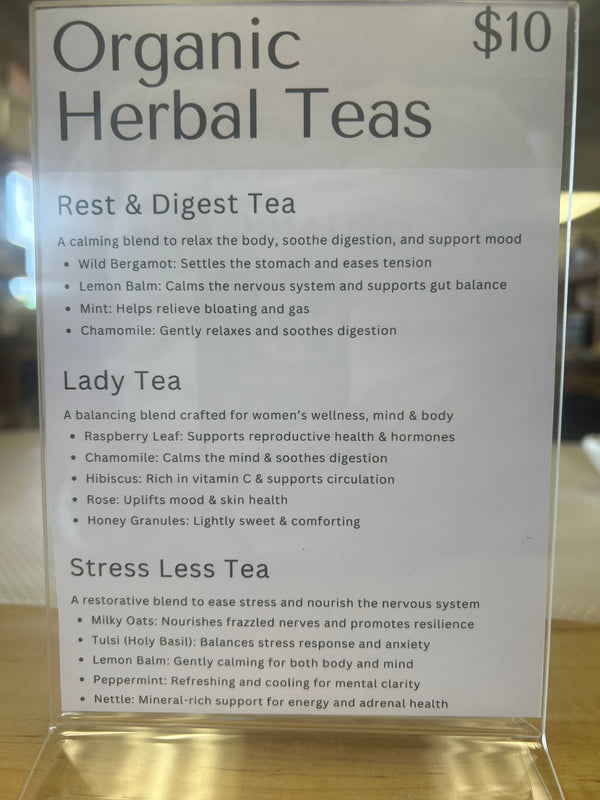 Organic Tea Blends