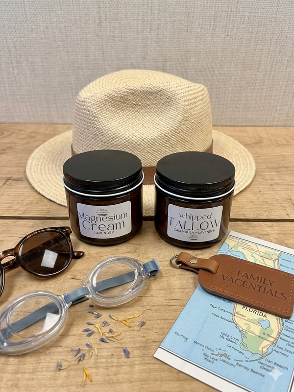 LIMITED Spring Travel Duo- Magnesium Cream + Whipped Tallow