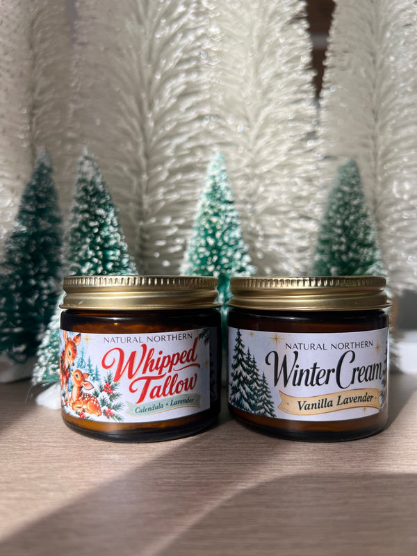 Whipped Tallow for deep moisture + skin barrier support