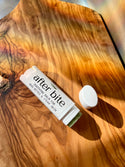 after bite soothing balm for bug bites and irritated skin. .15oz tube, green balm, all natural. 