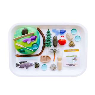 Fishing Sensory Kit: Play Dough