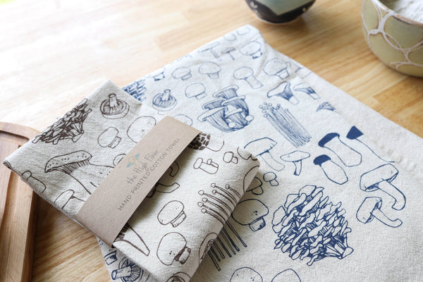 Mushroom Tea Towel