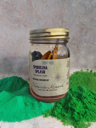 Spirulina Splash, Mocktail Infusion Kit : Packet - Infused 16 oz