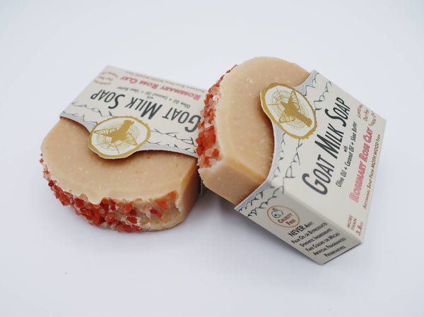 Rosemary Rose Clay Goat Milk Soap