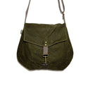 Satchel - Waxed Canvas // Vegan Crossbody Bag: River