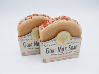 Rosemary Rose Clay Goat Milk Soap