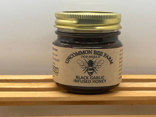 Top Shelf Black Garlic Infused Honey: 5oz