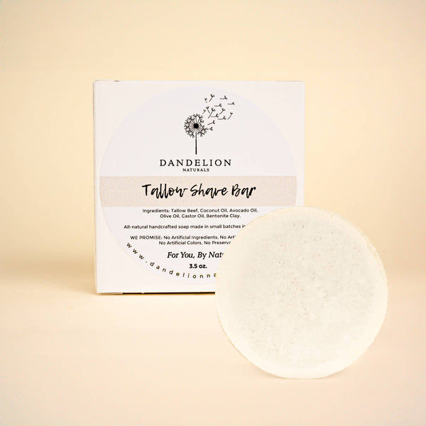 Shave Bar | Shave Puck | Tallow | Unscented